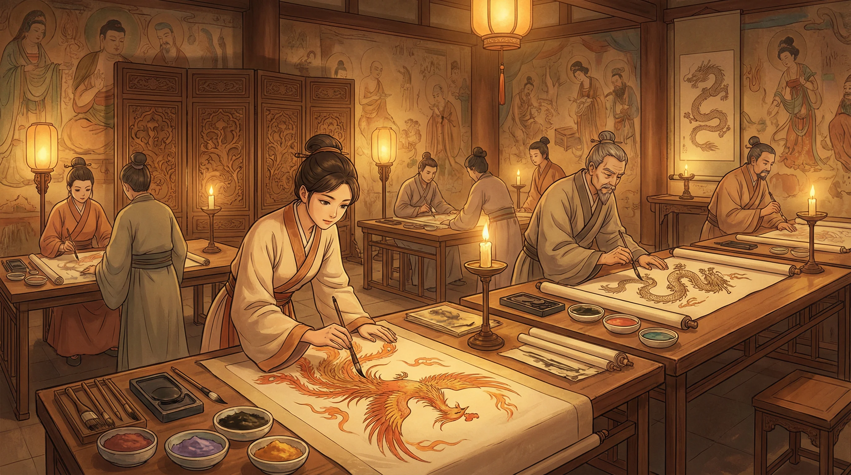 画师入驻 - 波野吉多结衣在线观看 国风动漫画师